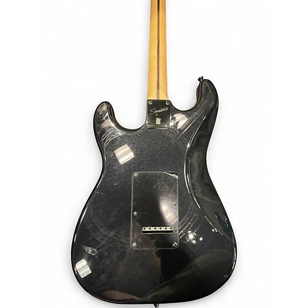 Used Squier Bullet Stratocaster Black Solid Body Electric Guitar