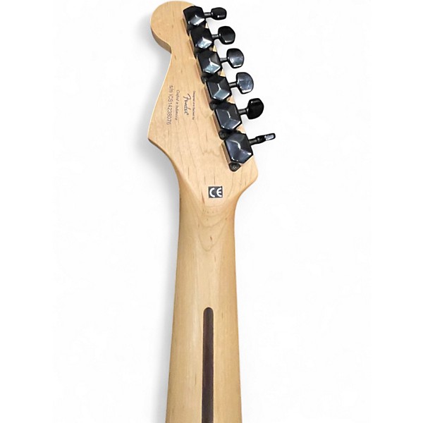 Used Squier Bullet Stratocaster Black Solid Body Electric Guitar