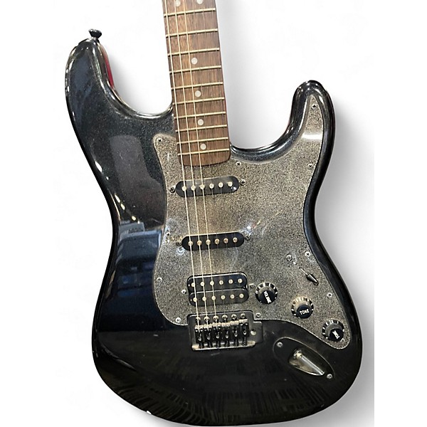 Used Squier Affinity Stratocaster Black Solid Body Electric Guitar
