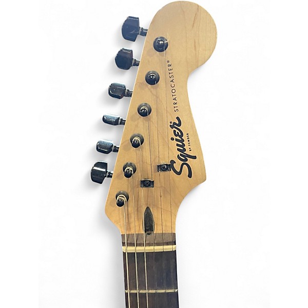 Used Squier Affinity Stratocaster Black Solid Body Electric Guitar