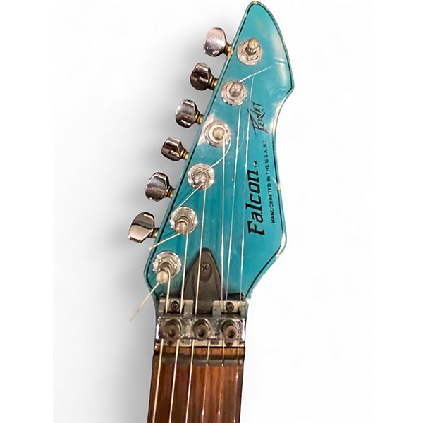 Used Peavey Falcon Teal Solid Body Electric Guitar