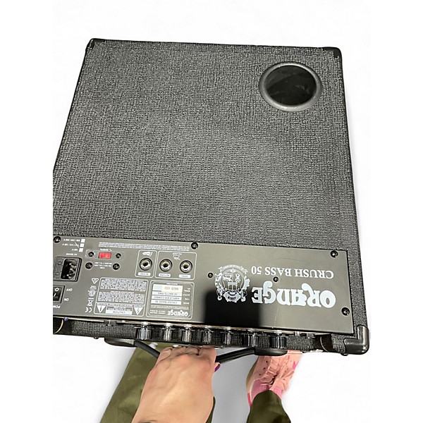 Used Orange Amplifiers Crush Bass 50 Bass Combo Amp