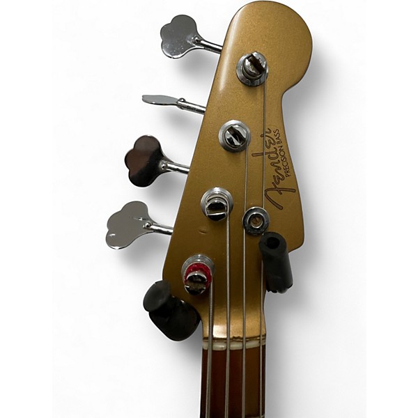 Vintage 1958 Fender precision bass gold refin Electric Bass Guitar