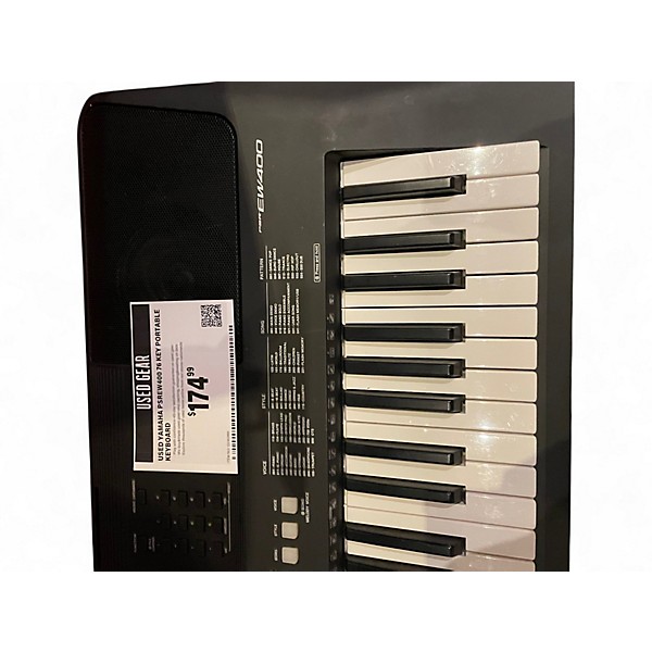 Used Yamaha PSREW400 76 Key Portable Keyboard