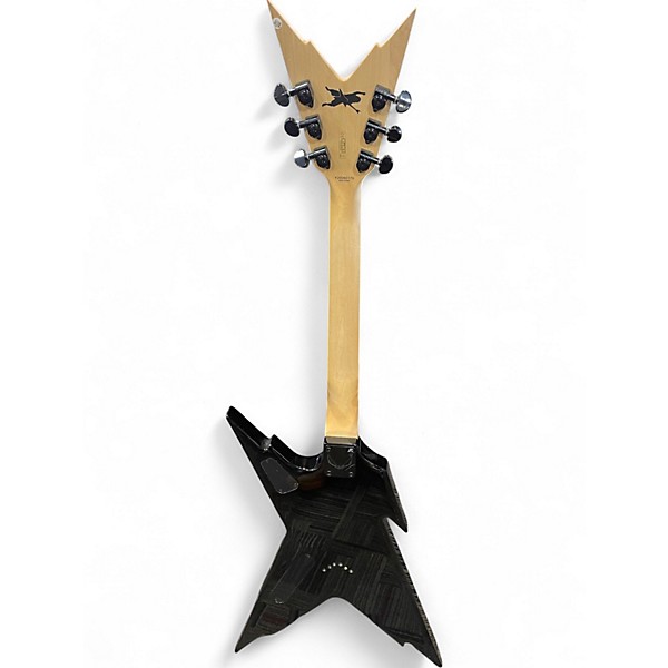 Used Dean Razorback Black Solid Body Electric Guitar