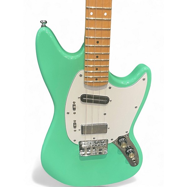 Used Warren Ellis  tenor electric surf green Solid Body Electric Guitar