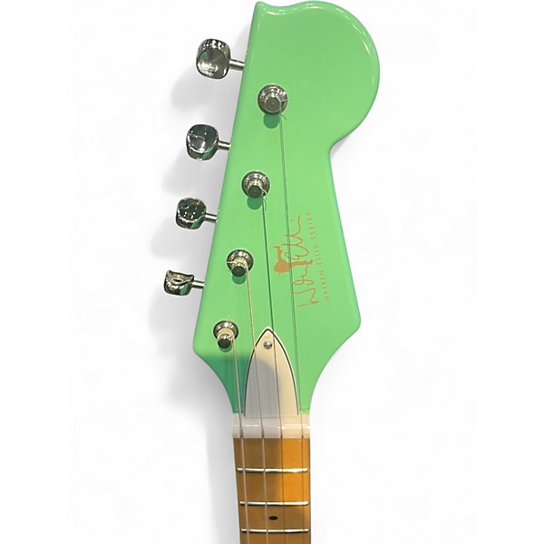 Used Warren Ellis  tenor electric surf green Solid Body Electric Guitar