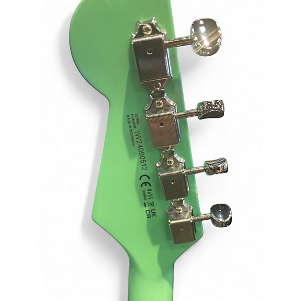 Used Warren Ellis  tenor electric surf green Solid Body Electric Guitar