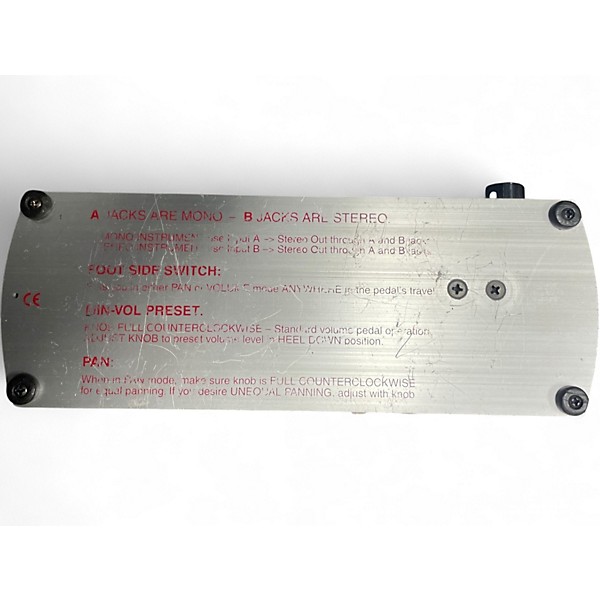Used Ernie Ball 6165 Stereo Volume Pedal