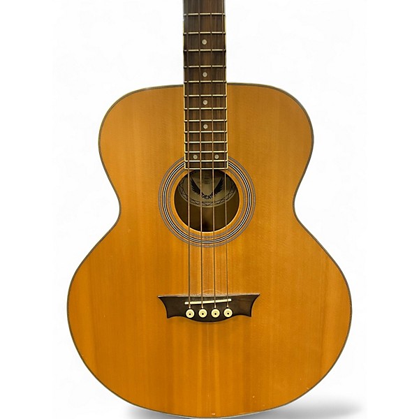 Used Dean EAB Natural Acoustic Bass Guitar