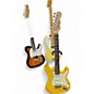 Used Mahar STRATOCASTER GLITTER YELLOW Solid Body Electric Guitar thumbnail