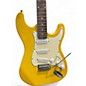Used Mahar STRATOCASTER GLITTER YELLOW Solid Body Electric Guitar