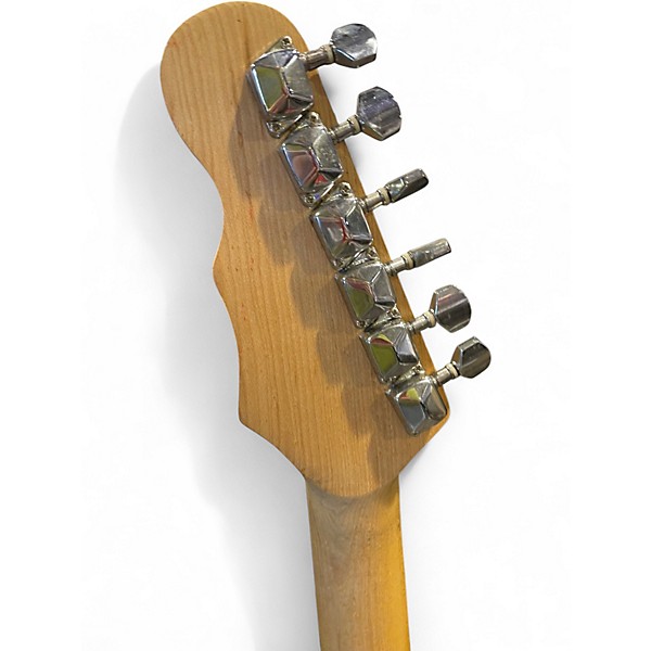 Used Mahar STRATOCASTER GLITTER YELLOW Solid Body Electric Guitar