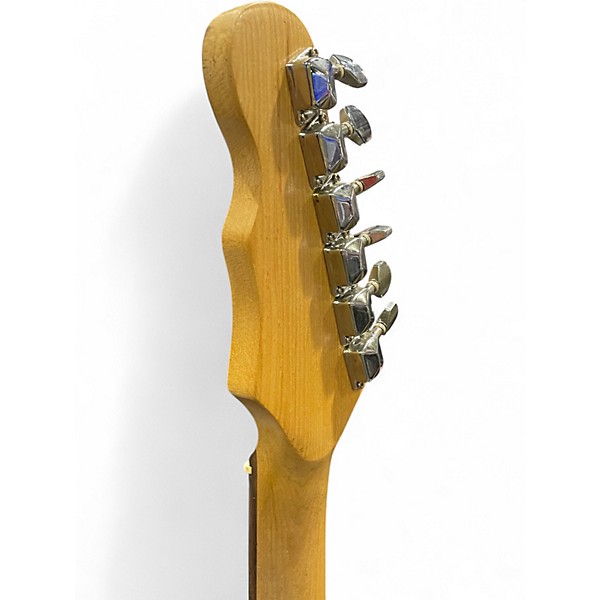 Used Mahar STRATOCASTER GLITTER YELLOW Solid Body Electric Guitar