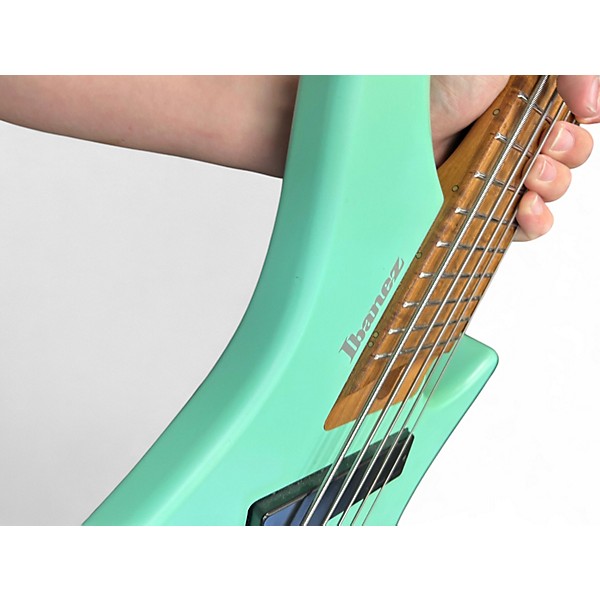 Used Ibanez EHB1005bMS5 Sea Foam Green Electric Bass Guitar