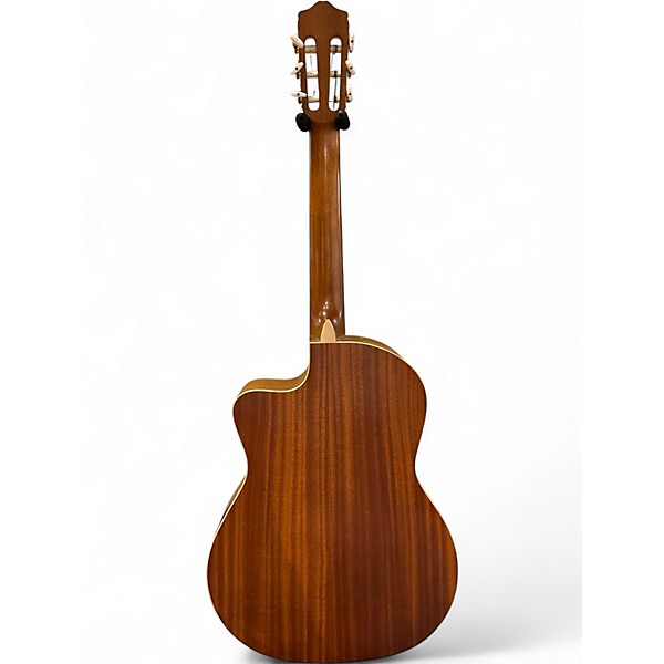 Used Cordoba C4 CE Brown Sunburst Classical Acoustic Electric Guitar