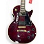Used Epiphone Jerry Cantrell “Wino” Les Paul Custom  Wine Red Solid Body Electric Guitar