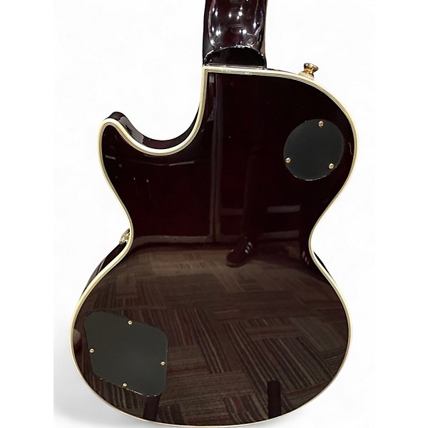 Used Epiphone Jerry Cantrell “Wino” Les Paul Custom  Wine Red Solid Body Electric Guitar