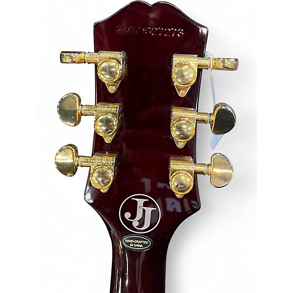 Used Epiphone Jerry Cantrell “Wino” Les Paul Custom  Wine Red Solid Body Electric Guitar