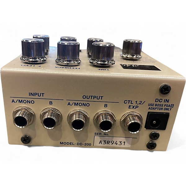 Used BOSS DD200 Digital Delay Effect Pedal