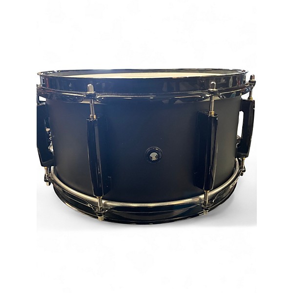 Used Pearl 13X6.5 Joey Jordison Signature Snare BLACK STEEL Drum