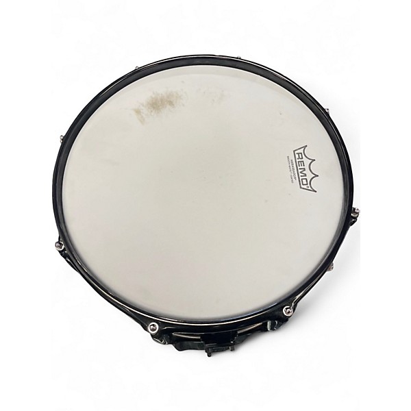 Used Pearl 13X6.5 Joey Jordison Signature Snare BLACK STEEL Drum