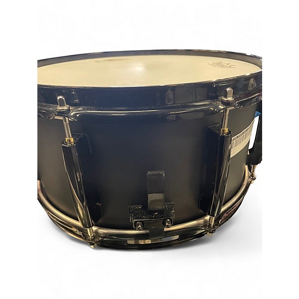 Used Pearl 13X6.5 Joey Jordison Signature Snare BLACK STEEL Drum