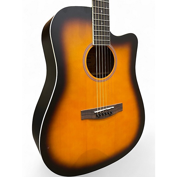 Used Donner DAG-1 CS 2 Color Sunburst Acoustic Guitar