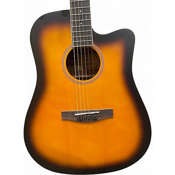 Used Donner DAG-1 CS 2 Color Sunburst Acoustic Guitar