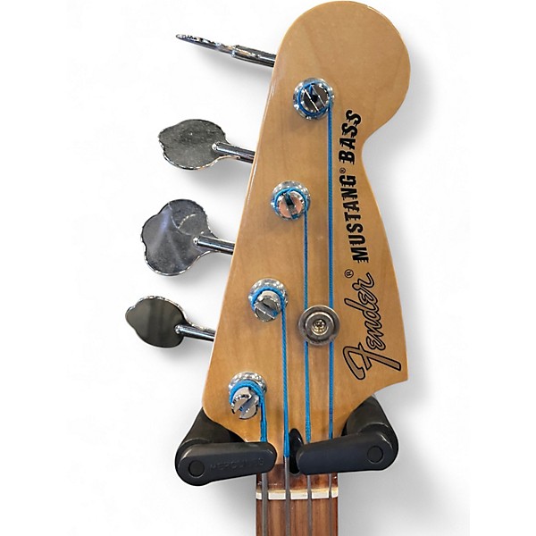 Used Fender Player Mustang Bass PJ Seafoam Green Electric Bass Guitar