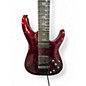 Used Schecter Guitar Research C7 Apocalypse MEGA DEATH RED OF DESTRUCTION AND DEATH Solid Body Electric Guitar