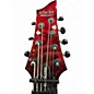 Used Schecter Guitar Research C7 Apocalypse MEGA DEATH RED OF DESTRUCTION AND DEATH Solid Body Electric Guitar