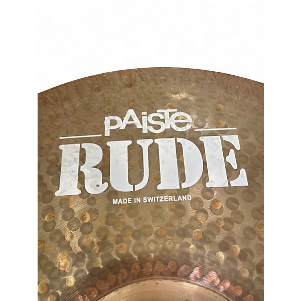 Used Paiste 20in RUDE BASHER 20 Cymbal