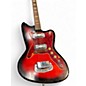Vintage 1960s Silvertone Silhouette 3 Color Sunburst Solid Body Electric Guitar thumbnail