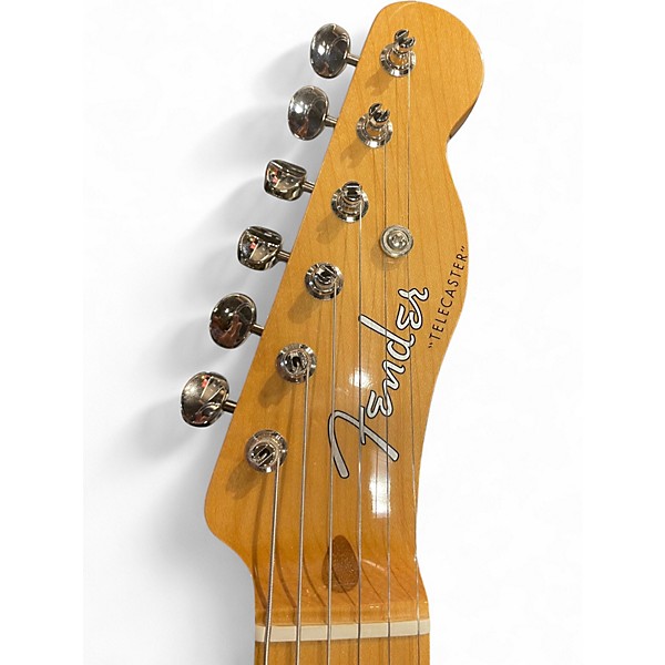Used Fender Deluxe Telecaster Butterscotch Solid Body Electric Guitar