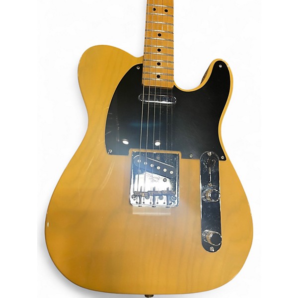 Used Fender Deluxe Telecaster Butterscotch Solid Body Electric Guitar