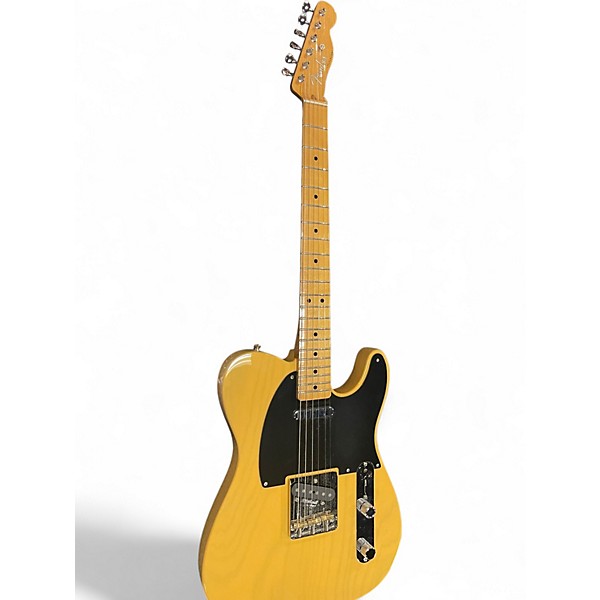 Used Fender Deluxe Telecaster Butterscotch Solid Body Electric Guitar