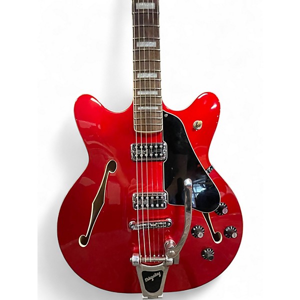 Used Fender MODERN PLAYER CORONADO CANDY APPLE RED  Hollow Body Electric Guitar