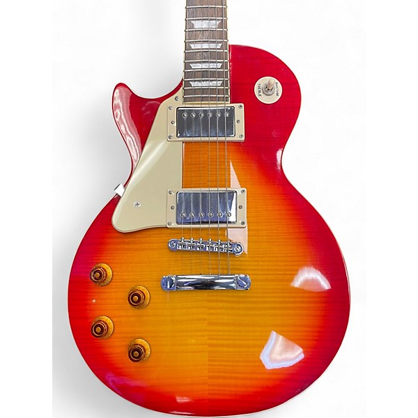 Used Epiphone Les Paul Standard Left Handed Cherry Sunburst Electric Guitar