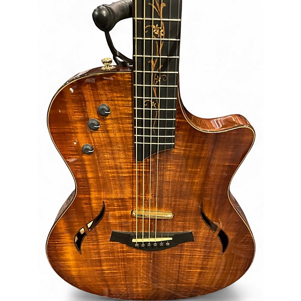Used Taylor T5-Koa LTD Vine Natural Acoustic Electric Guitar