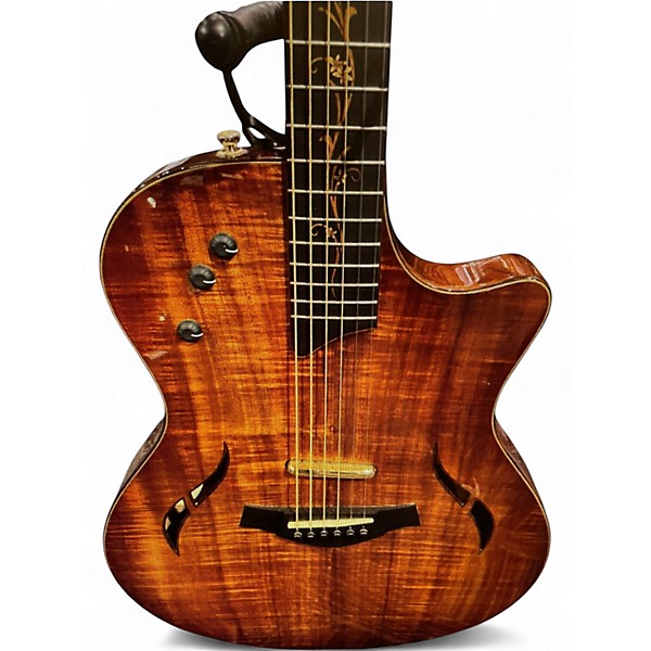 Used Taylor T5-Koa LTD Vine Natural Acoustic Electric Guitar
