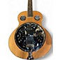 Used Galveston Steel Resonator Natural Acoustic Electric Guitar