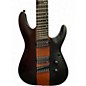 Used 2022 Schecter Guitar Research C-7 Multiscale Rob Scallon Satin Dark Roast Solid Body Electric Guitar
