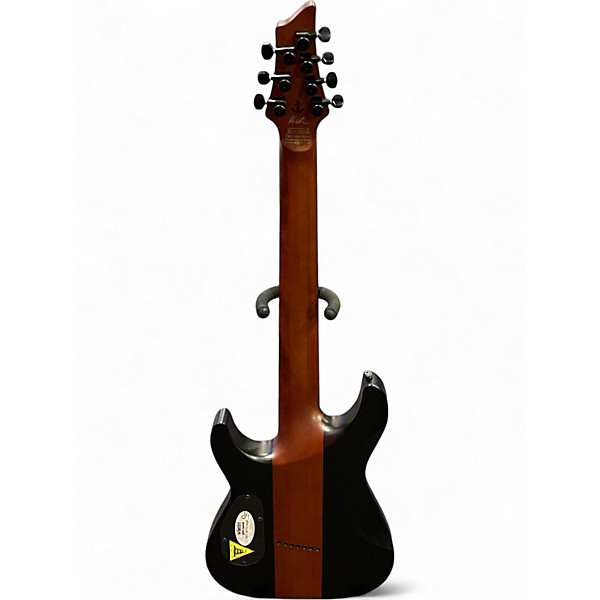 Used 2022 Schecter Guitar Research C-7 Multiscale Rob Scallon Satin Dark Roast Solid Body Electric Guitar