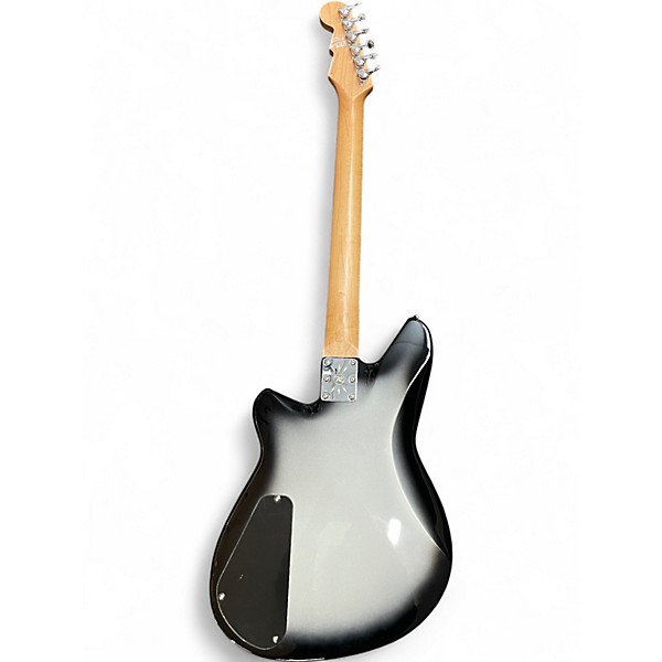 Used Reverend Descent RA Baritone Silverburst Solid Body Electric Guitar