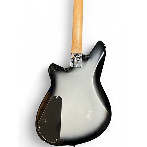Used Reverend Descent RA Baritone Silverburst Solid Body Electric Guitar