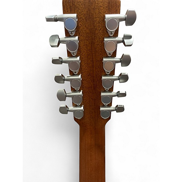 Used Martin X SERIES 12 Natural 12 String Acoustic Electric Guitar