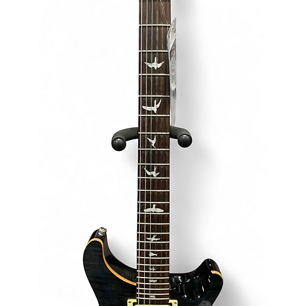 Used PRS SE Custom 22 Black Solid Body Electric Guitar