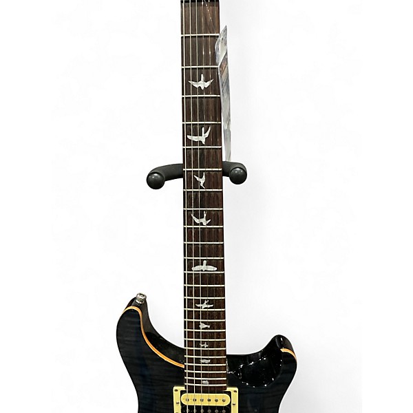 Used PRS SE Custom 22 Black Solid Body Electric Guitar