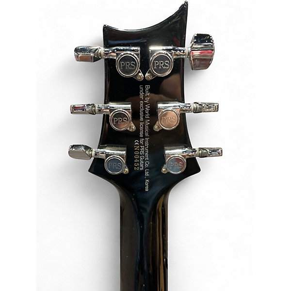 Used PRS SE Custom 22 Black Solid Body Electric Guitar